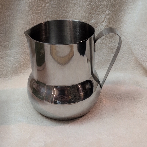 Silver Coffee & Tea Frothing Pitcher - Picture 3 of 6